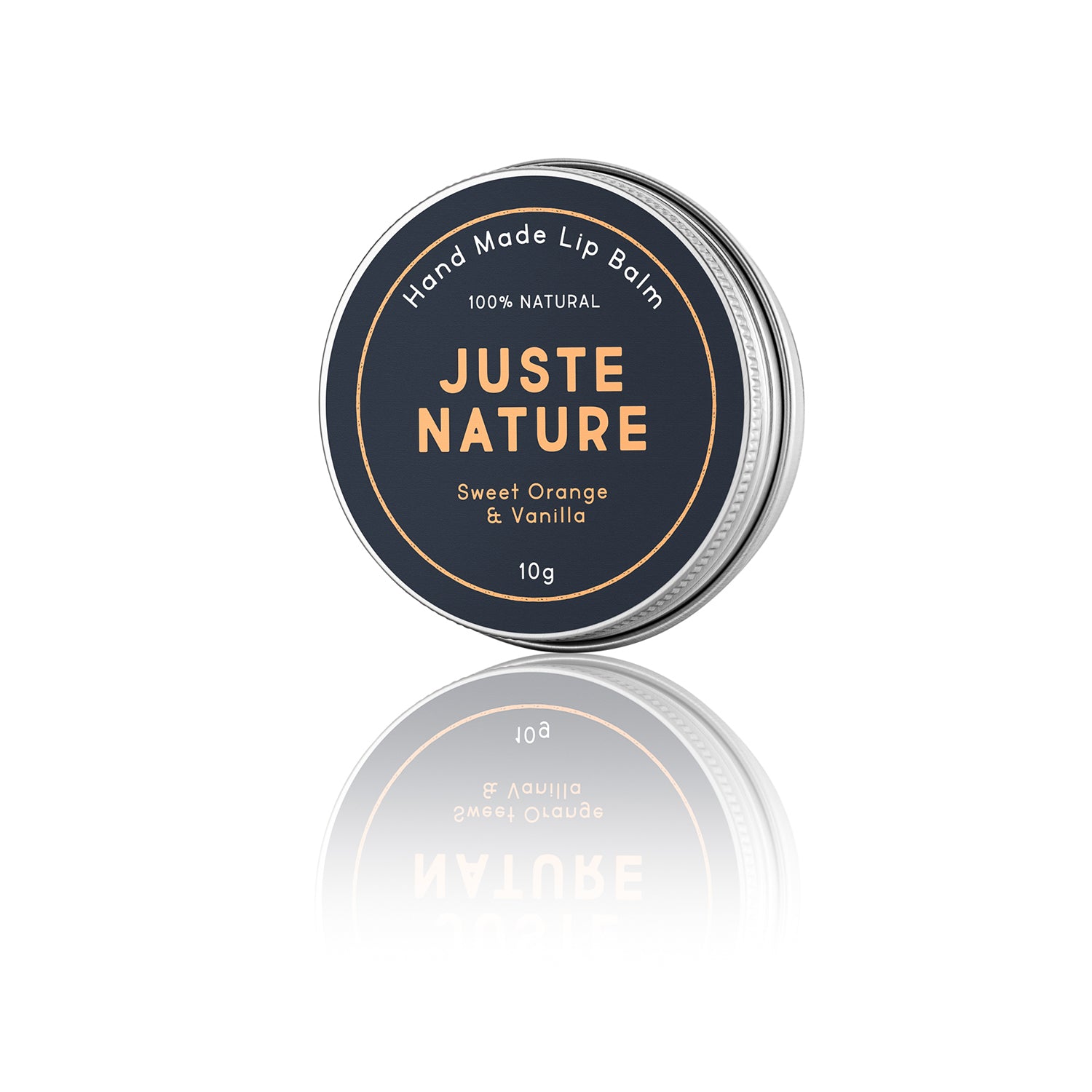 Men Sweet orange and vanilla lip balm