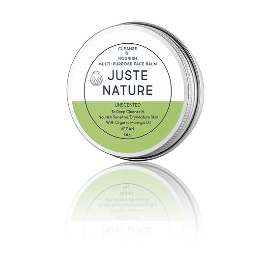 JUSTE NATURE UNSCENTED CLEANSE AND NOURISH FACE BALM