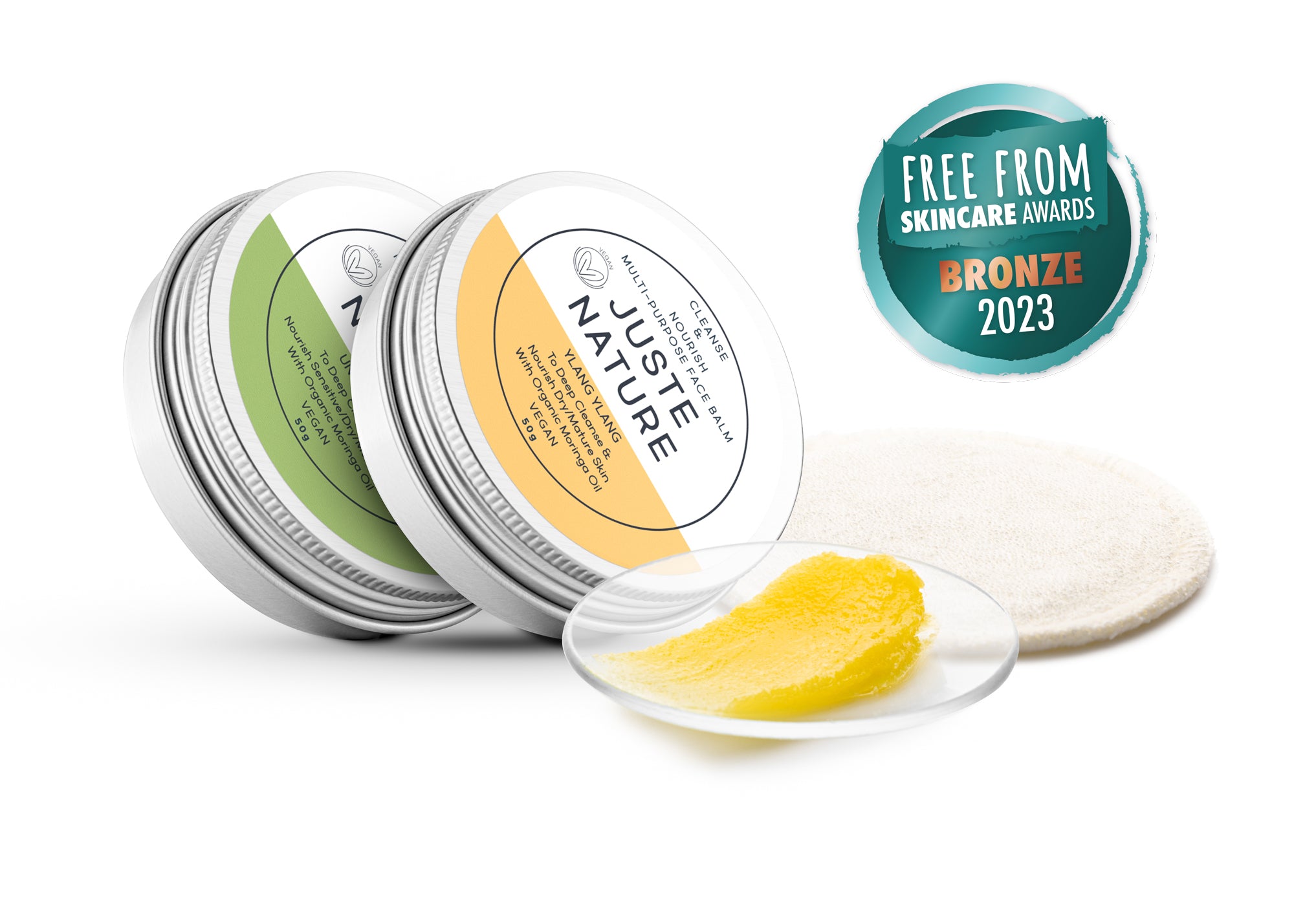 Juste Nature multi purpose cleanse and nourish face balm