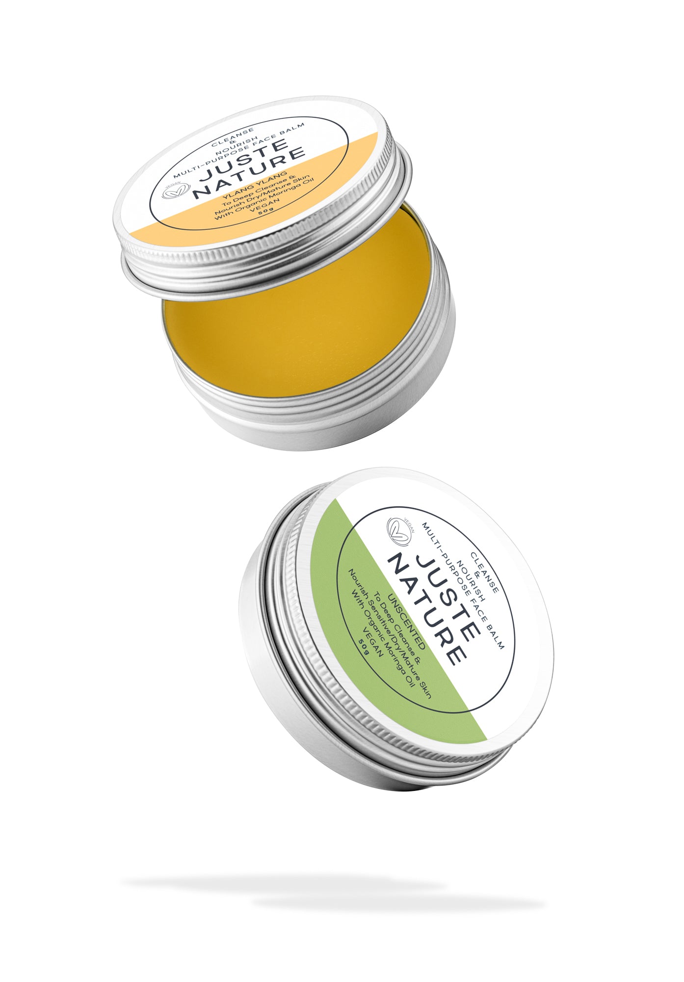 Juste Nature Cleanse and nourish multi purpose face balm vegan