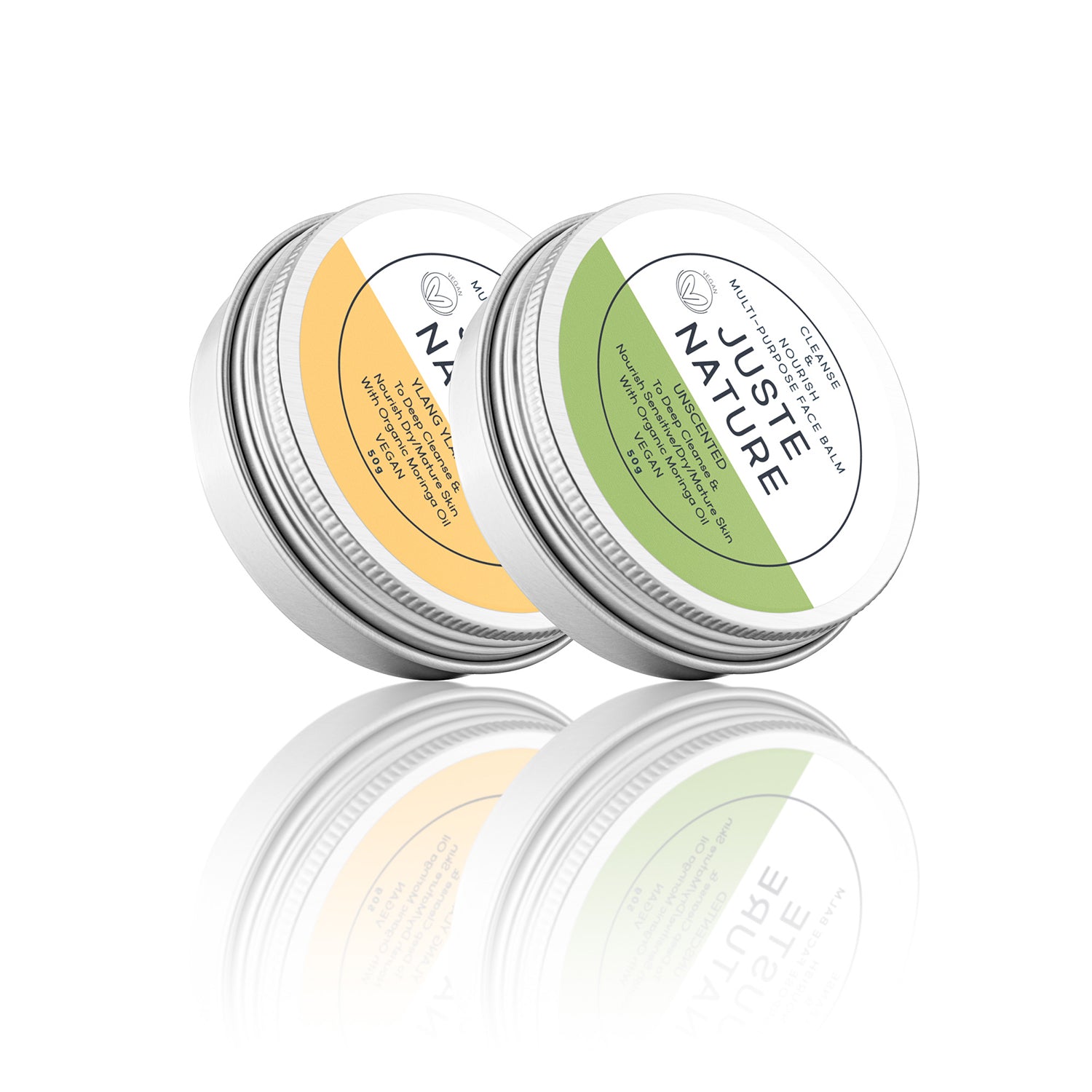 Juste Nature Cleanse and nourish multi purpose face balm vegan
