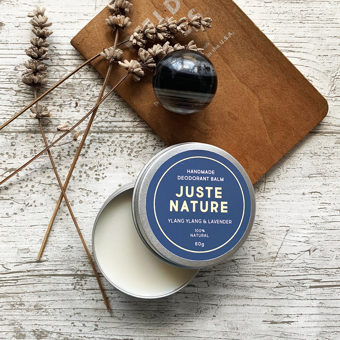 Juste nature 30g Ylang Ylang and LavenderDeodorant Balm