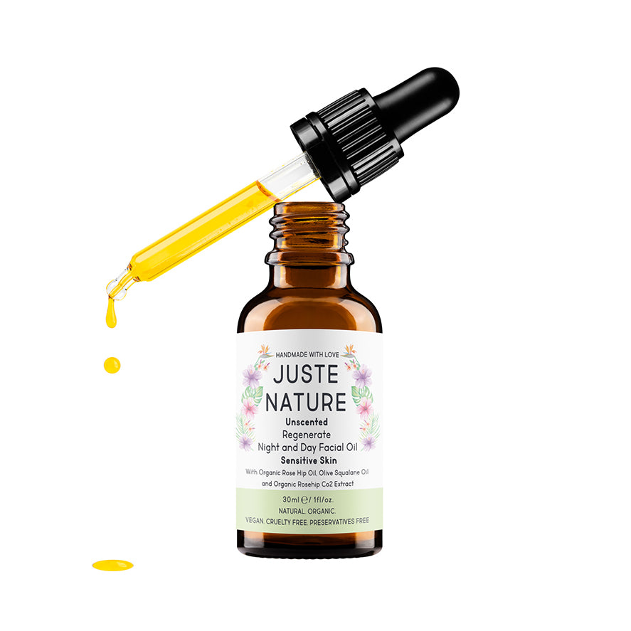 JUSTE NATURE UNSCENTED REGENERATE FACIAL OIL